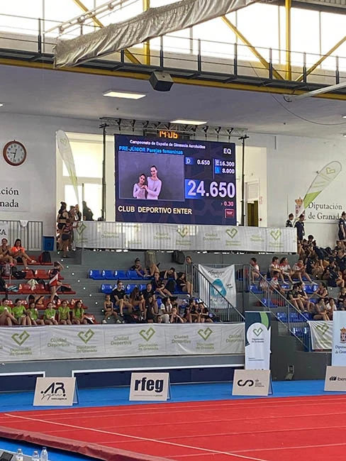 Club Deportivo ENTER en el marcador del campeonato